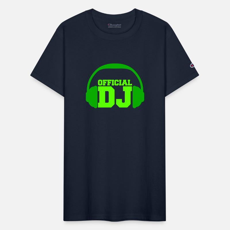 Green Official DJ Headphone Club Disco Music Party