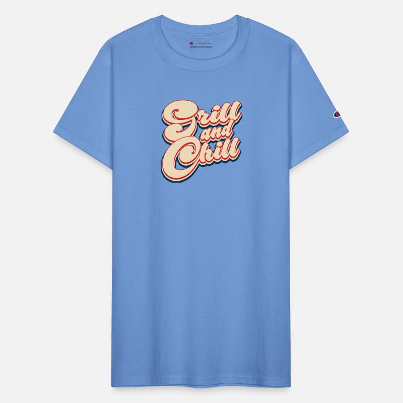 Grill and Chill Patriotic 4th of July Vintage