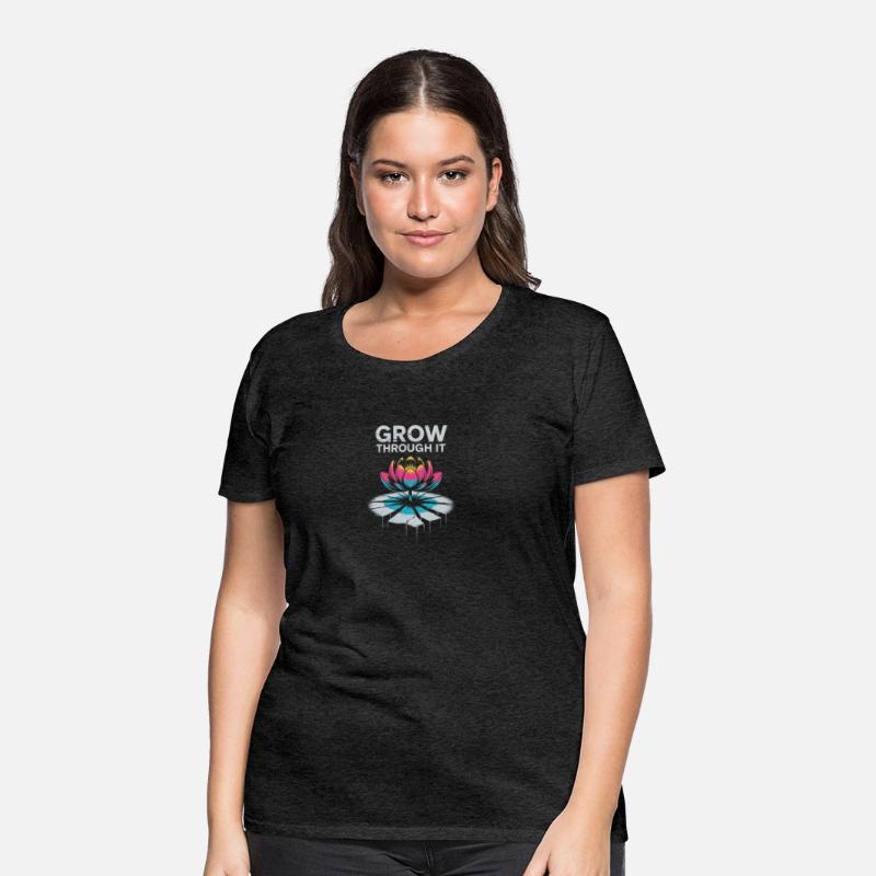 Grow Through It – Lotus Strength T-shirt