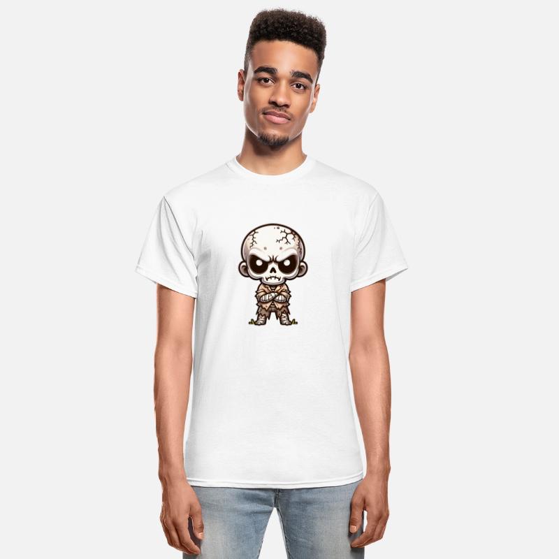 Grumpy Skeleton Kid – Creepy Cute Undead Attitude