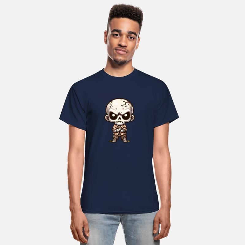 Grumpy Skeleton Kid – Creepy Cute Undead Attitude