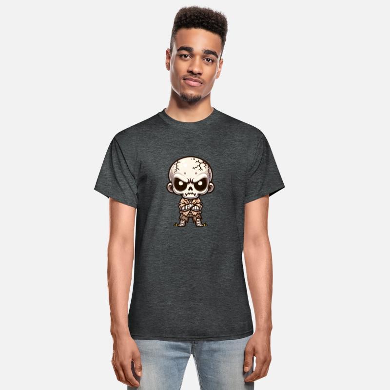 Grumpy Skeleton Kid – Creepy Cute Undead Attitude