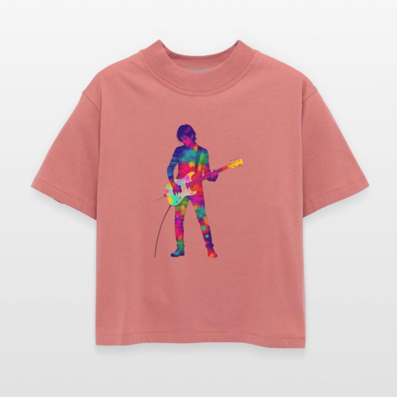 Guitarist playing electric guitar