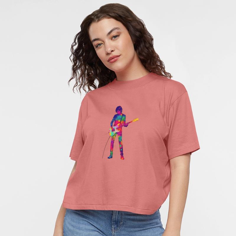 Guitarist playing electric guitar