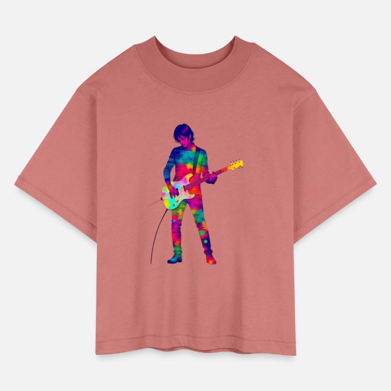 Guitarist playing electric guitar