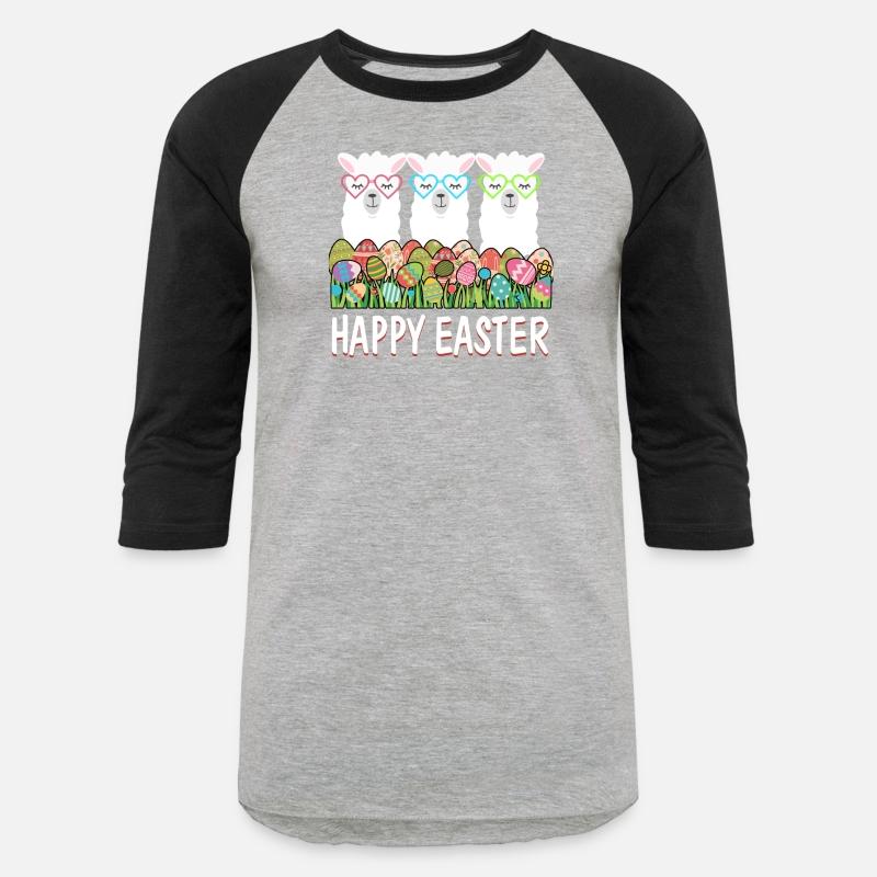 Happy Easter Eggs Easter Llama Alpaca Bunny