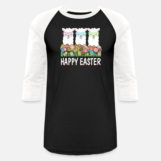 Happy Easter Eggs Easter Llama Alpaca Bunny