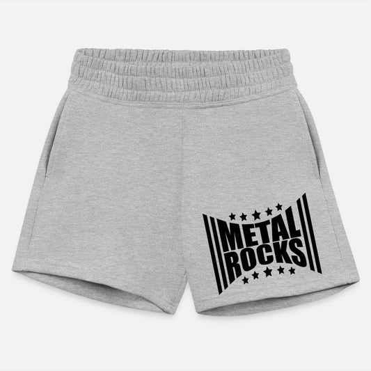 Heavy Metal Rocks Hard Rock Music Text Quote Logo