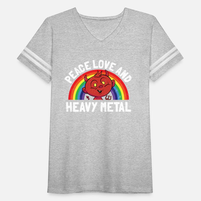 Heavy Metal Unicorn Rainbow Tee