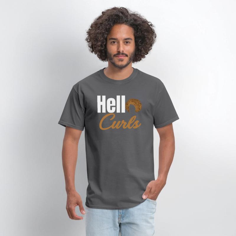 Hello Curls Funny Curly Hair Wavy Afro African