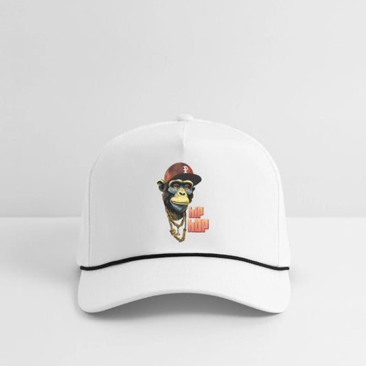 Hip hop monkey with rapper hat