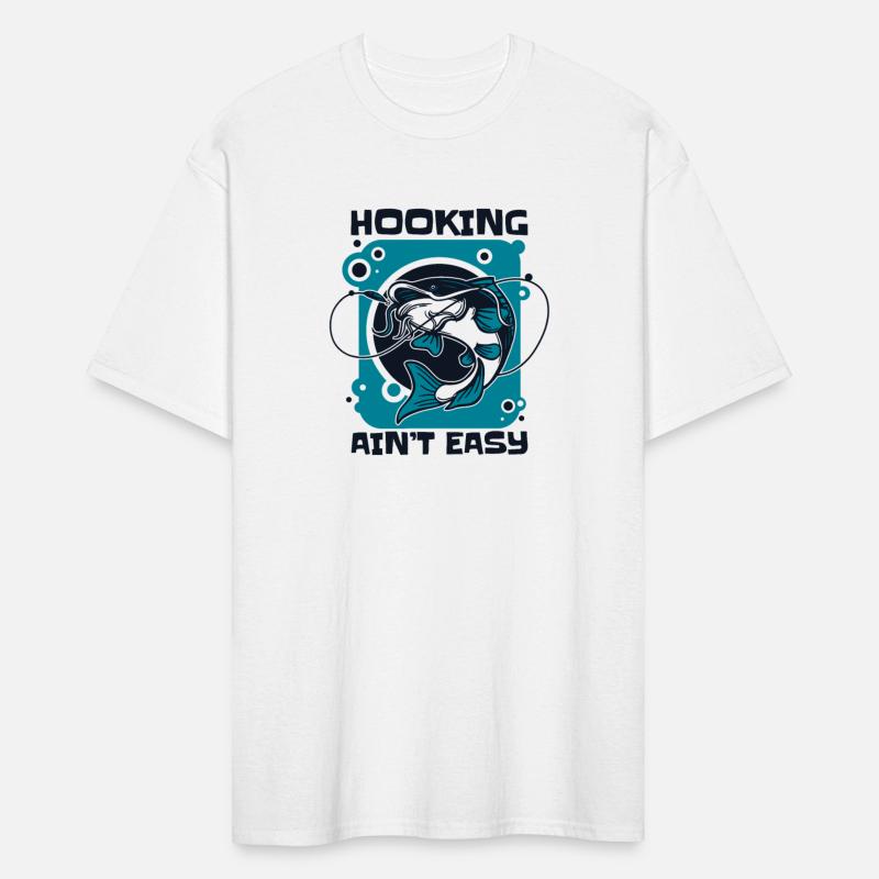 Hooking Ain't Easy Fisherman Deep Sea Boat Ice