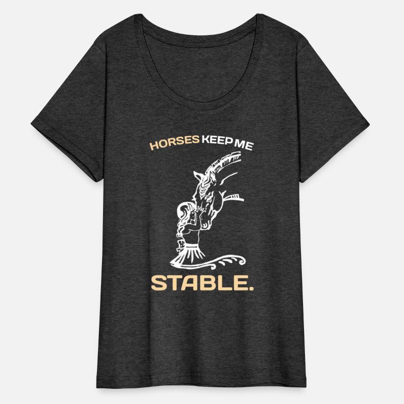 Horses Keep Me Stable Gifts fan