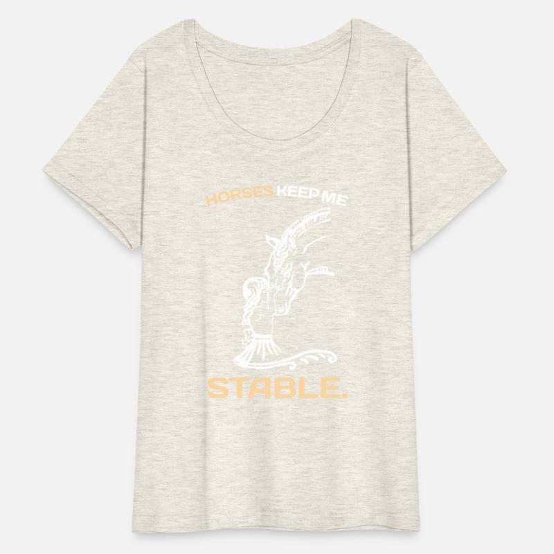 Horses Keep Me Stable Gifts fan