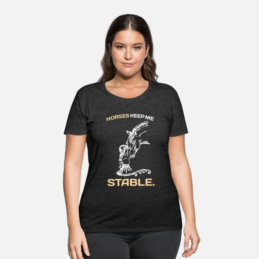 Horses Keep Me Stable Gifts fan