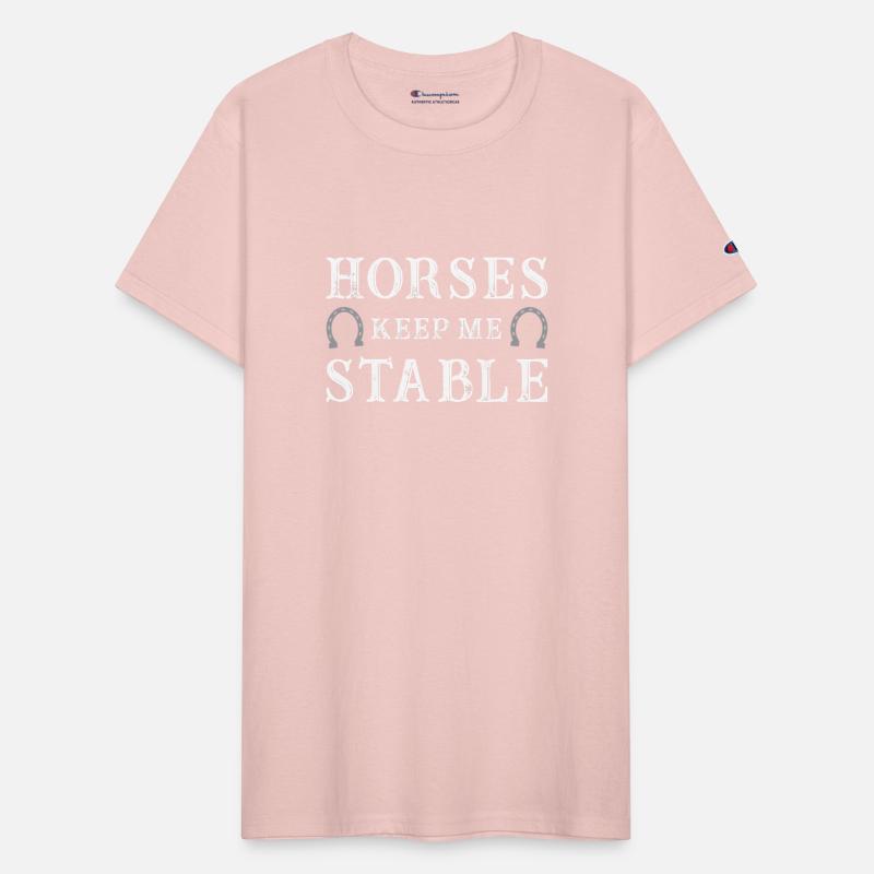 Horses Keep Me Stable Horse Lover Shirt
