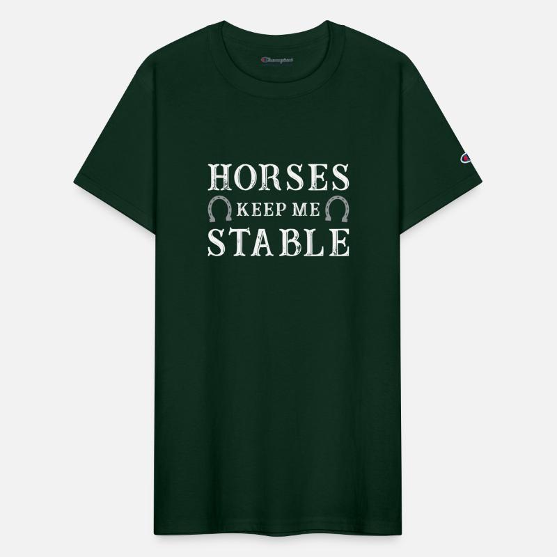 Horses Keep Me Stable Horse Lover Shirt