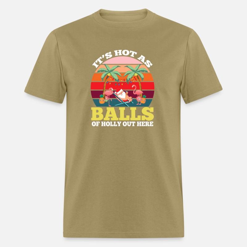 Hot As Balls Of Holly Out Here Summer Santa Party