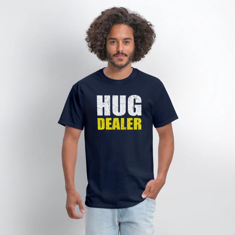 Hug Dealer Cool Grungy Text