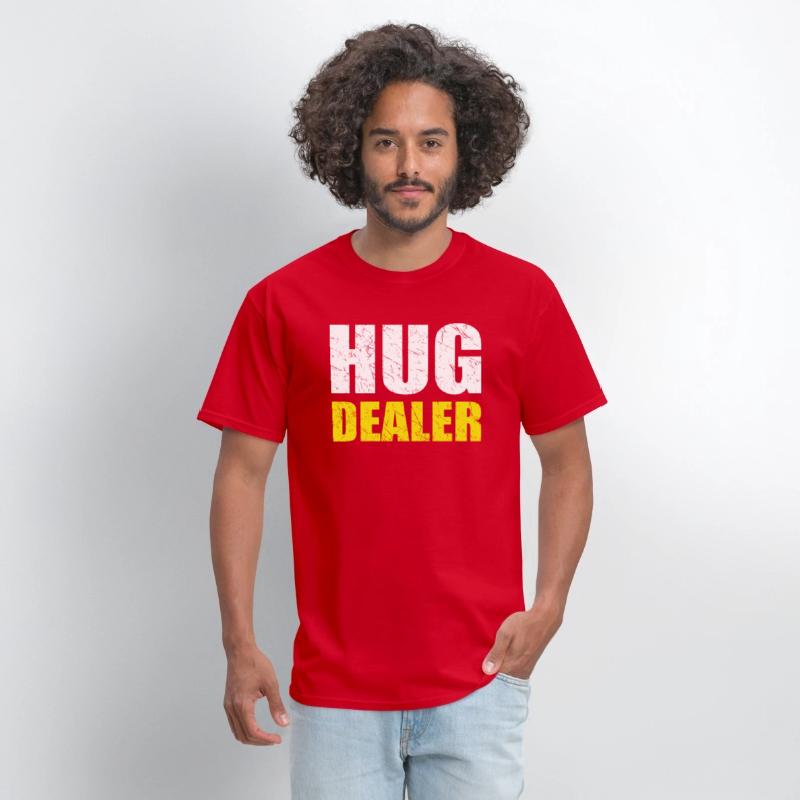 Hug Dealer Cool Grungy Text