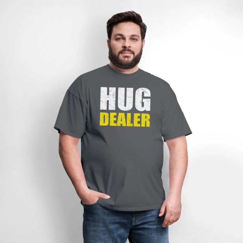 Hug Dealer Cool Grungy Text