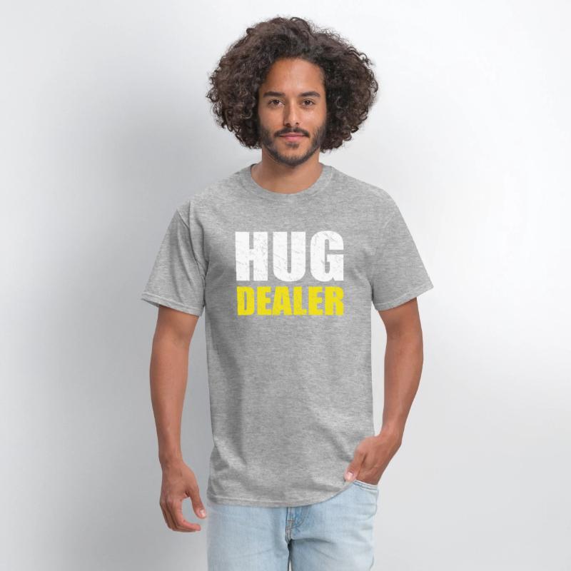 Hug Dealer Cool Grungy Text
