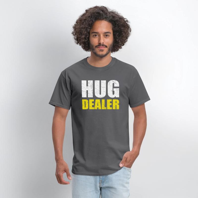 Hug Dealer Cool Grungy Text