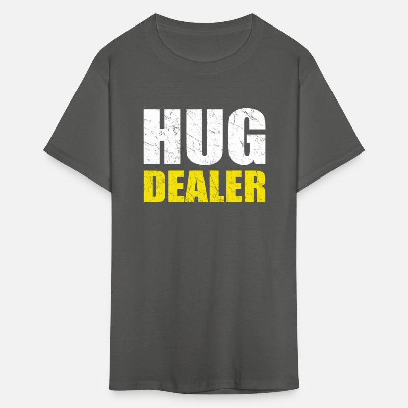 Hug Dealer Cool Grungy Text