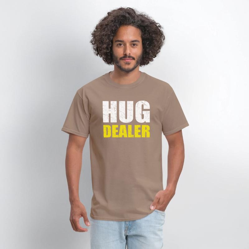 Hug Dealer Cool Grungy Text