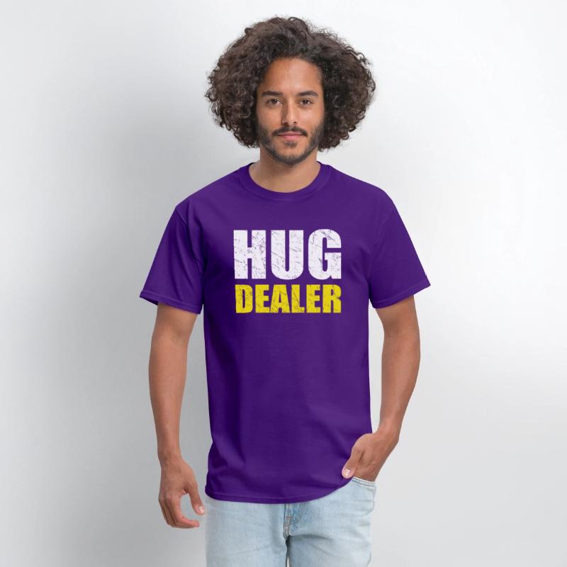 Hug Dealer Cool Grungy Text