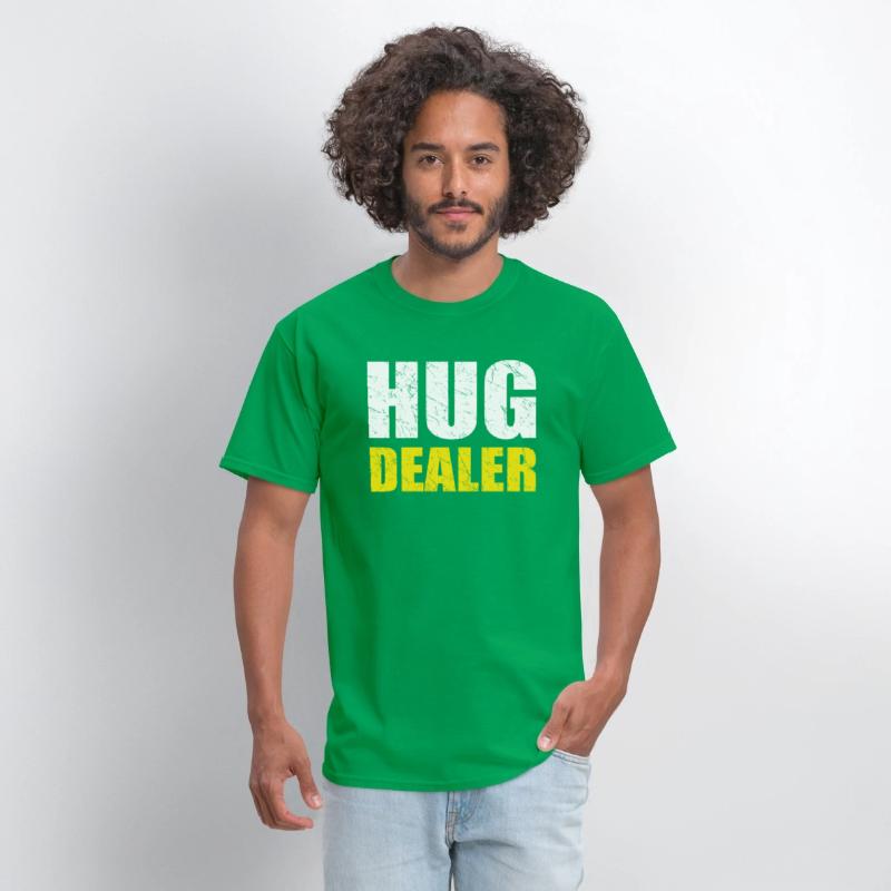 Hug Dealer Cool Grungy Text