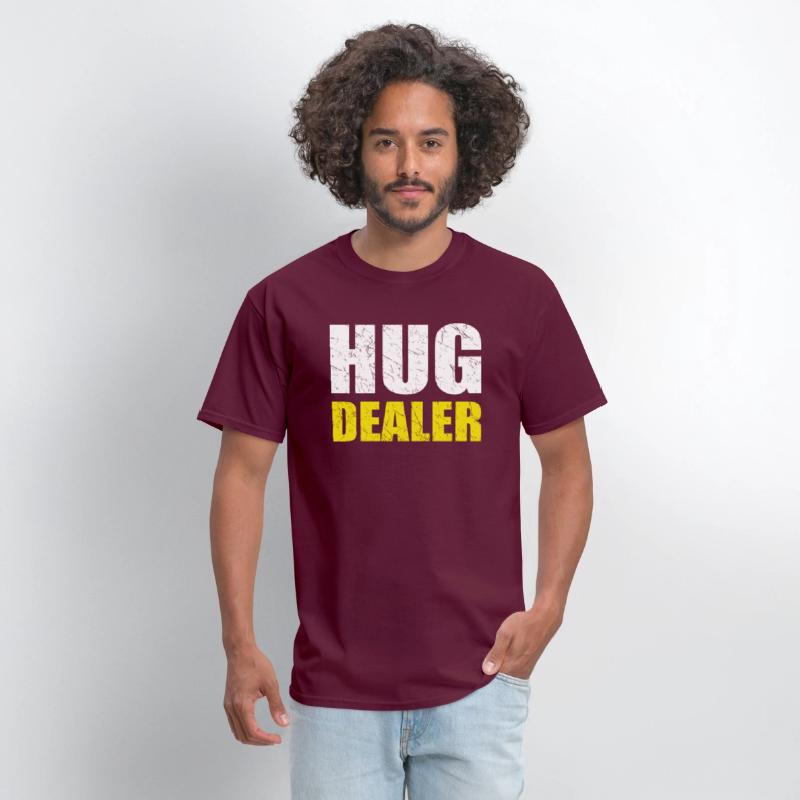 Hug Dealer Cool Grungy Text