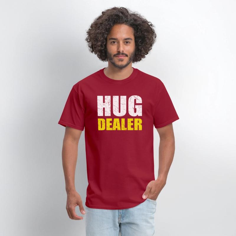 Hug Dealer Cool Grungy Text