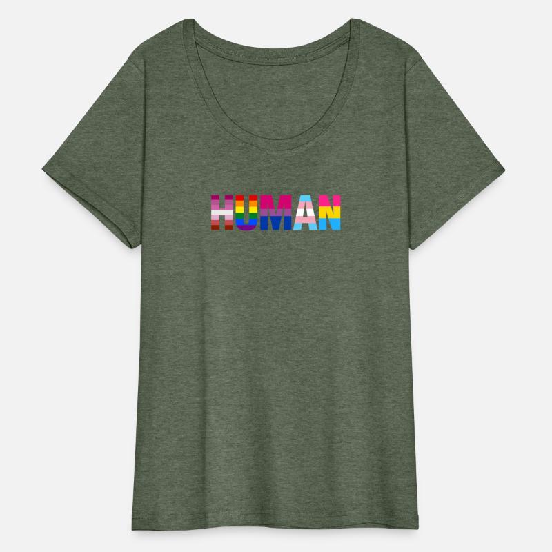 Human LGBT Flag Gay Pride Transgender Rainbow