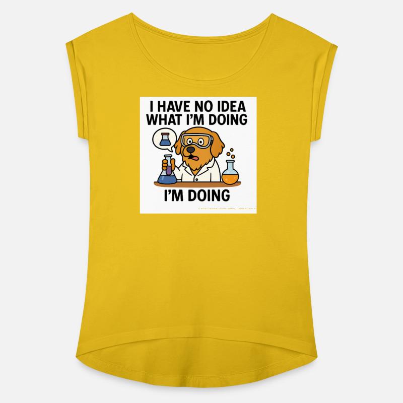 Humorous Scientist Dog Illustration