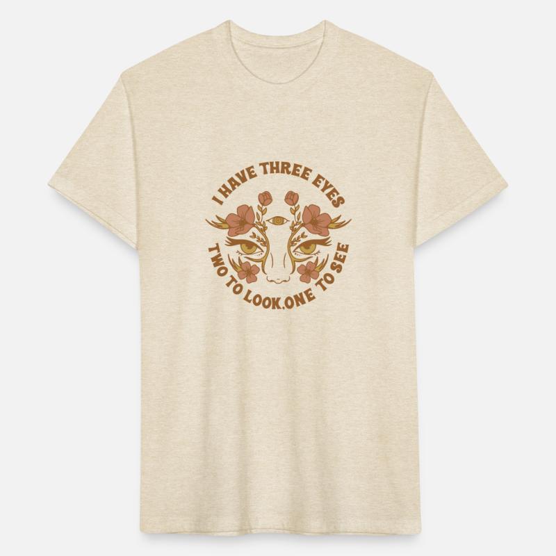 I Have Three Eyes Two To Look, One To See