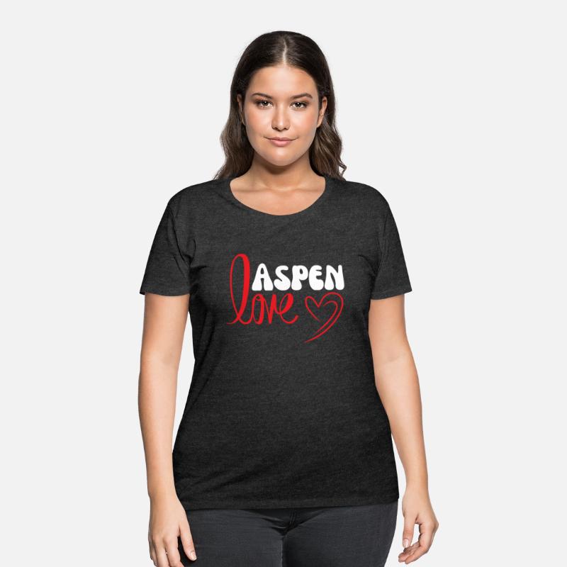 I Love Aspen. I Heart Aspen. Red Heart Valentine's