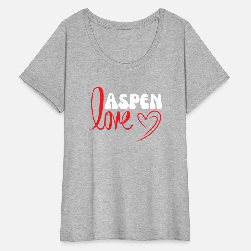 I Love Aspen. I Heart Aspen. Red Heart Valentine's