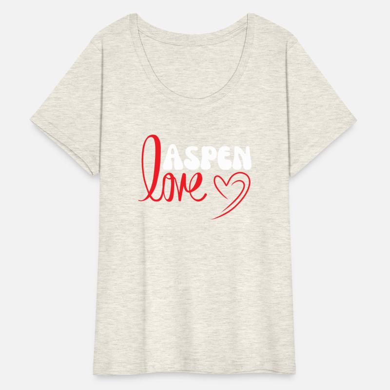 I Love Aspen. I Heart Aspen. Red Heart Valentine's
