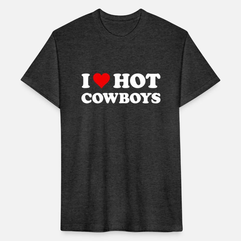 I Love Hot Cowboys Western Rodeo