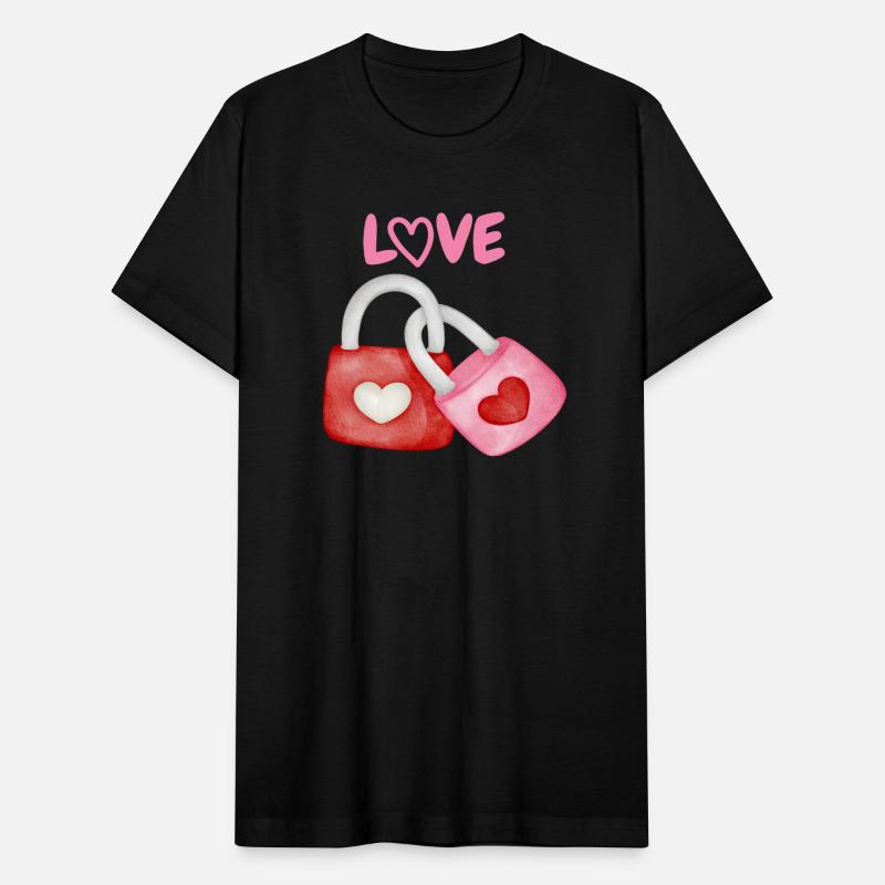 Love Locks Romantic Pattern