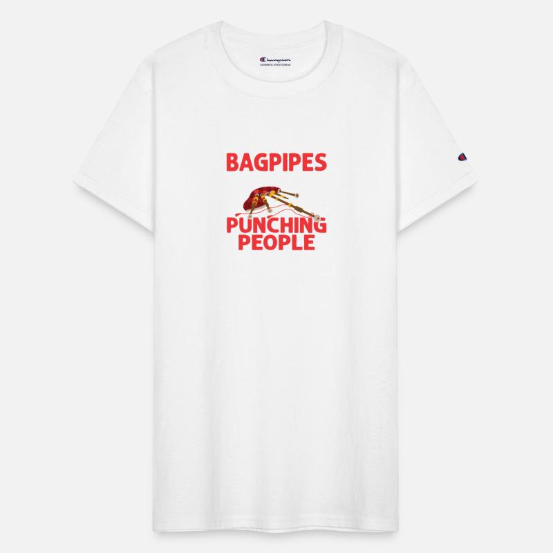 I Play The Bagpipes Because Punching People Bagpip