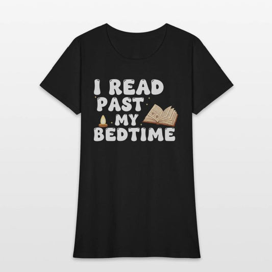 I Read Past My Bedtime Book Lover Shirt