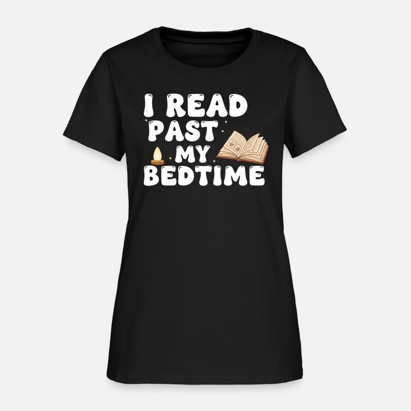 I Read Past My Bedtime Book Lover Shirt