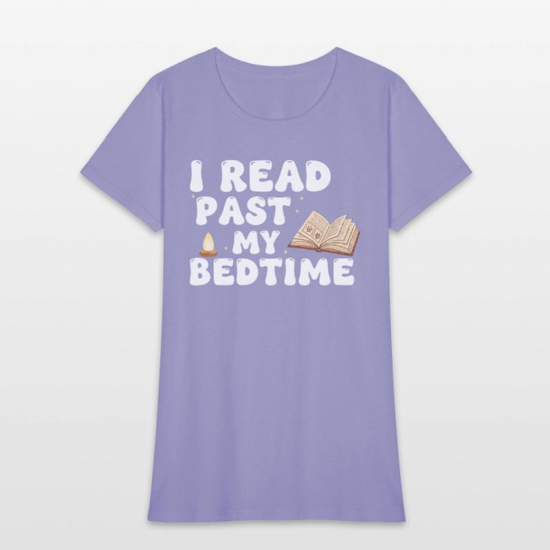I Read Past My Bedtime Book Lover Shirt