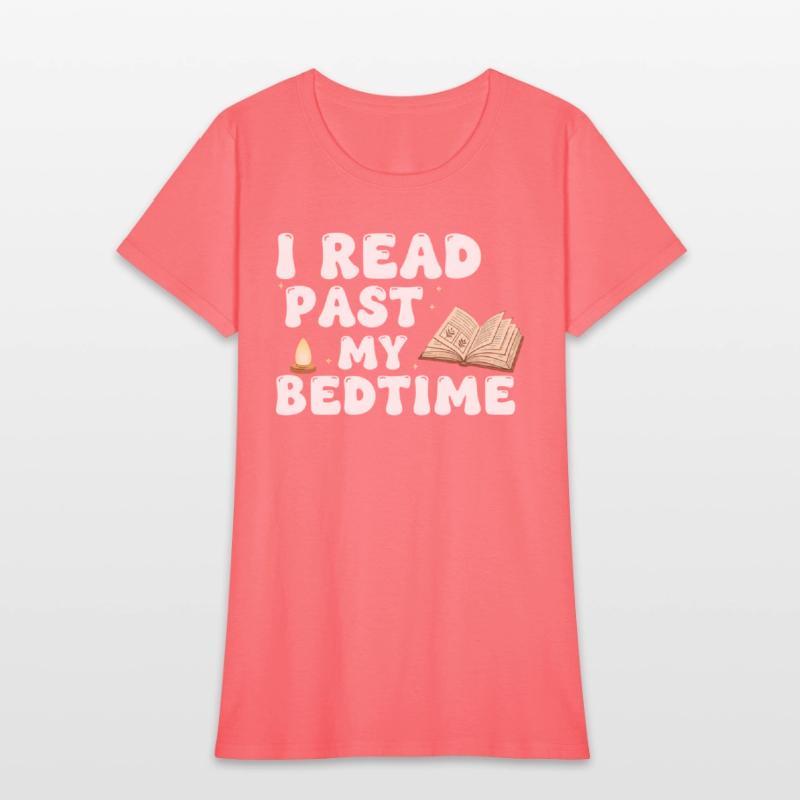I Read Past My Bedtime Book Lover Shirt