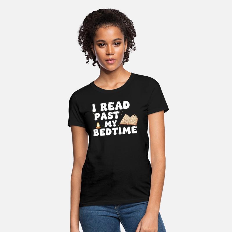 I Read Past My Bedtime Book Lover Shirt
