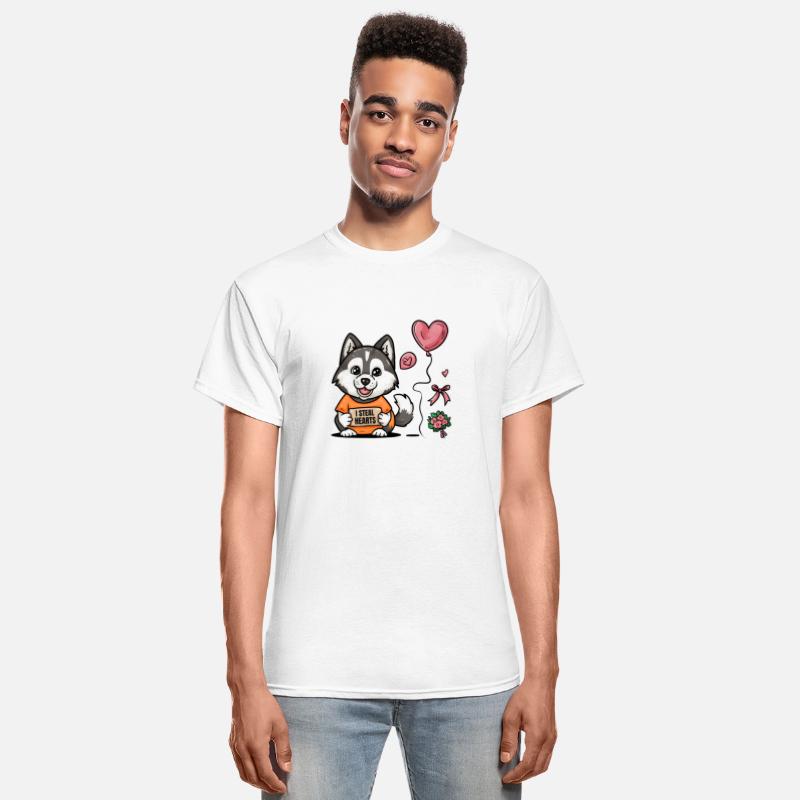 I STEAL HEARTS Cute Husky