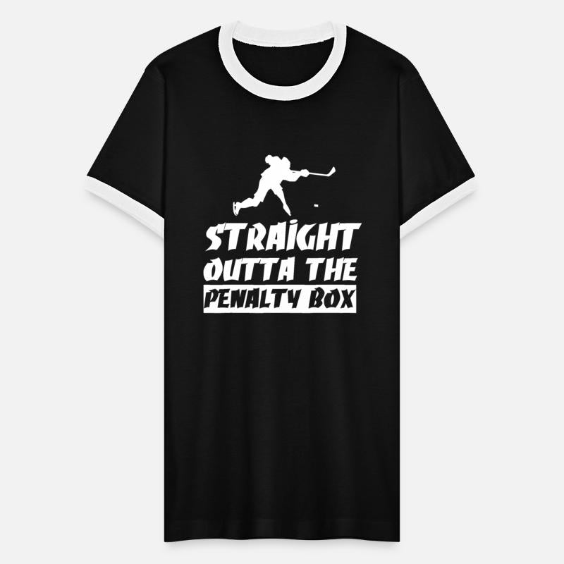 Ice Hockey Enforcer Straight Outta The Penalty Box