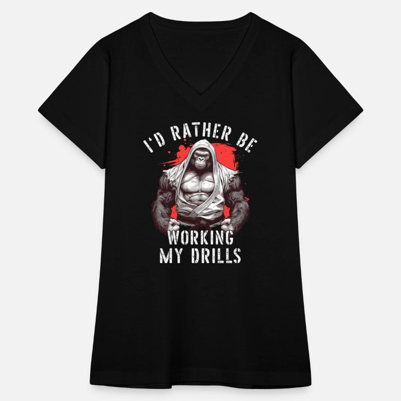 I'd Rather Be Working My Drills Jiu Jitsu BJJ